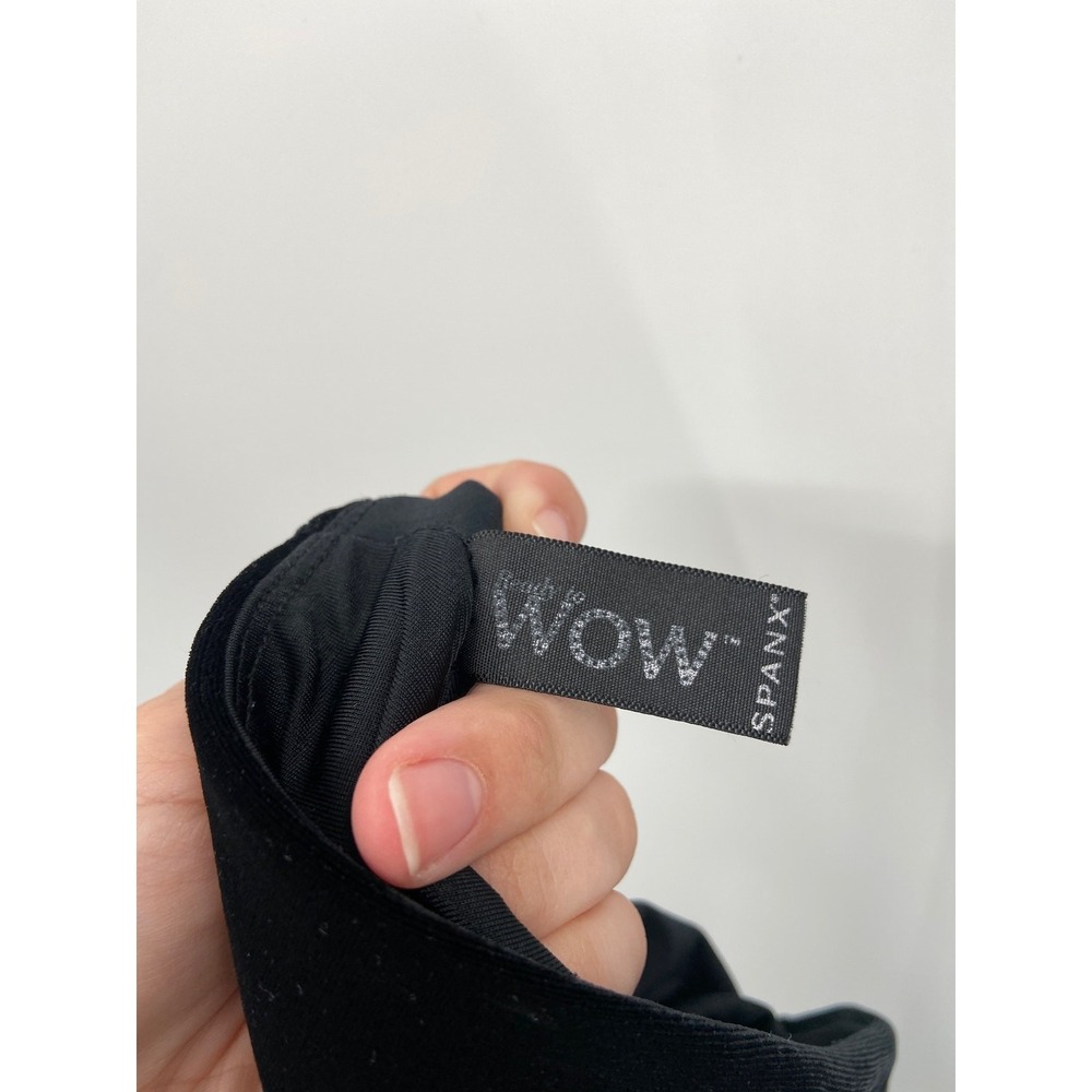 SPANX Wow Black Velvet Pull On High Rise Leggings Size Small - Picture 4 of 4